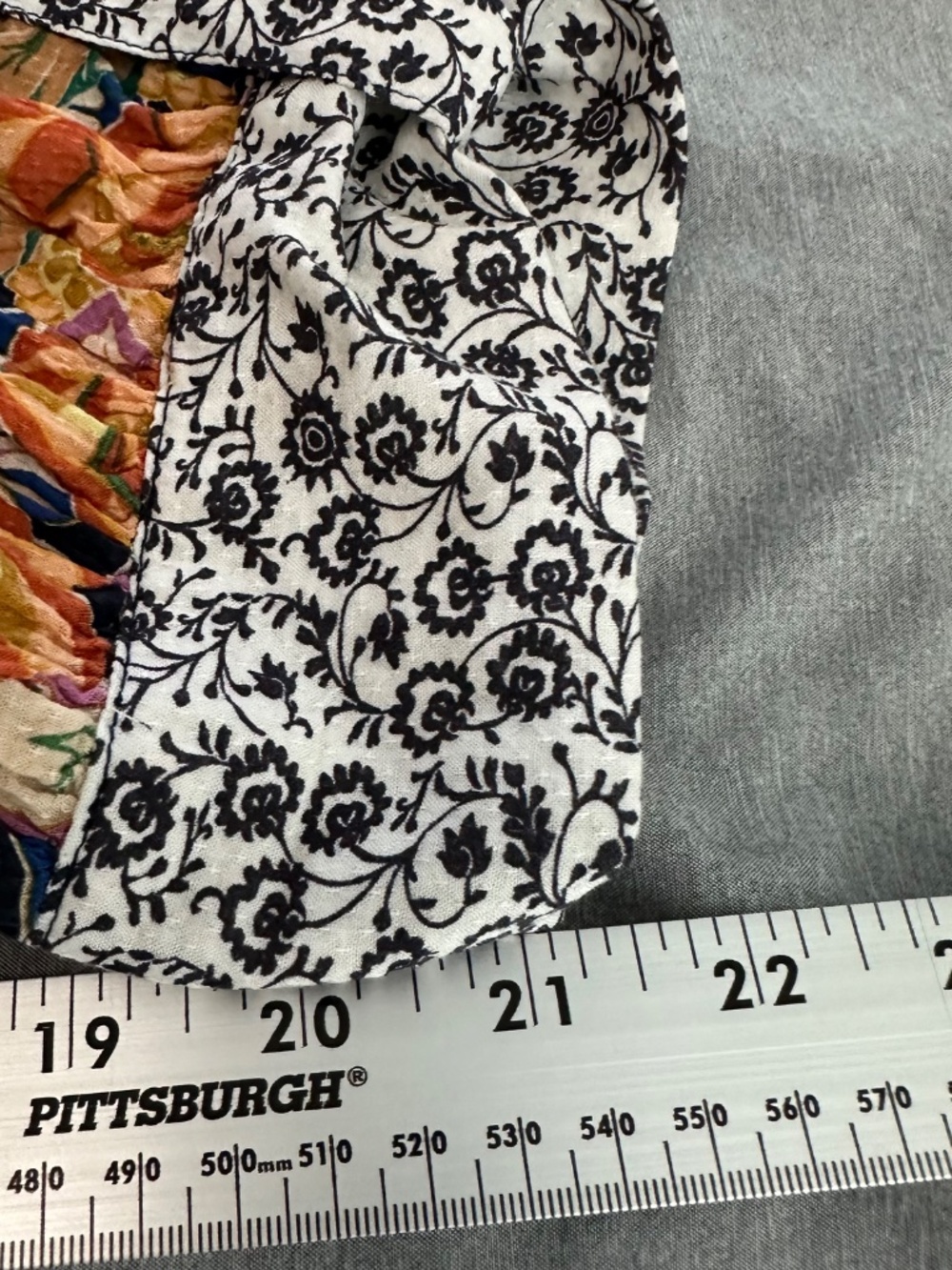 Anthropologie Womens Small Shari Harem Pants Multicolor FloralPrint Boho Cottage - Picture 10 of 12